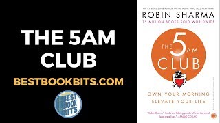 The 5 AM Club  Robin Sharma  Book Summary [upl. by Pinette487]