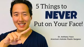 What to NEVER Put On Your Face  Dr Anthony Youn [upl. by Aihsekyw]