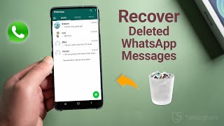 How to Recover Deleted WhatsApp Messages on Android without Root [upl. by Hsevahb]