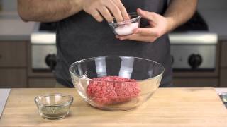 How to Make Burgers on Charcoal Grill  Weber Grills [upl. by Shea]