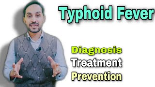 Typhoid Fever  Diagnosis  Treatment  Prevention [upl. by Phyllys447]