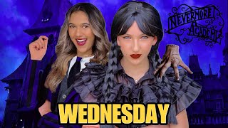 I BECOME WEDNESDAY ADDAMS PRANK [upl. by Finella]