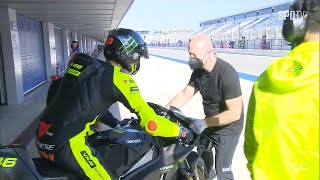 MotoGP Jerez Test  VR46 Racing Team [upl. by Hawkie]