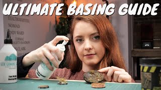 The ULTIMATE miniature basing guide  UP YOUR GAME [upl. by Glasgo]