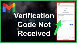 Gmail Verification Code Not Received [upl. by Buderus]