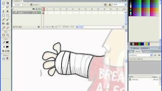 Part 1 How To Draw On Macromedia Flash 8 [upl. by Ititrefen]