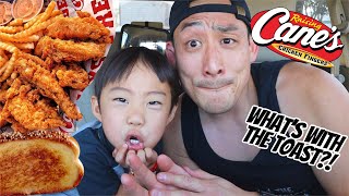 RAISING CANES MUKBANG [upl. by Cindee]