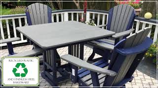 Outdoor PolyLumber Furniture by Levis Lawn Furniture [upl. by Aroon667]