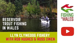 Reservoir trout fishing in Wales  Llyn Clywedog fishery [upl. by Anikal643]