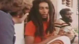 Bob Marley interview on Marijuana Trench Town Kingston Jamaica [upl. by Aicemed140]