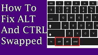 Fixed CTRL key and ALT key swapped  Unlimited Solution [upl. by Nochur]