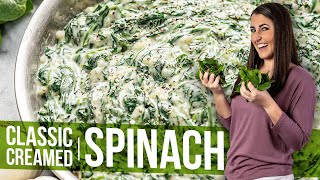 Classic Creamed Spinach [upl. by Corri]