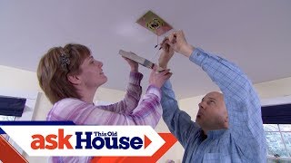 How to Wire for a New Ceiling Light  All About Lights  Ask This Old House [upl. by Keefe]