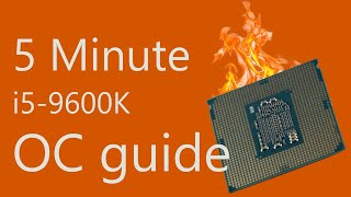 Complete i59600k Overclocking Guide [upl. by Aicittel977]