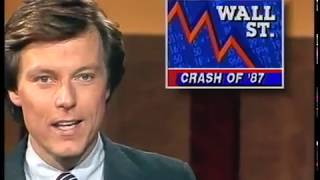 The 1987 stock market crash Original news report [upl. by Ymas]