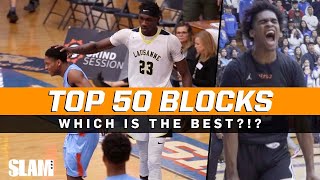 BEST Blocks of the 20192020 High School Season 🔥 SLAM Top 50 Friday [upl. by Filmore]