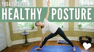 Yoga For Healthy Posture  Yoga Tips [upl. by Iilek]