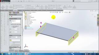 Piegatura Lamiera a U  Solidworks Italiano  Tutorial 79 [upl. by Avilys165]