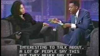 Sananda Maitreya aka Terence Trent DArby Arsenio Hall Show part2 quotinterviewquot [upl. by Junette721]