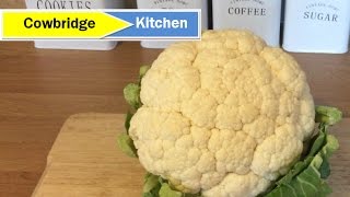 How to Make Cauliflower Cheese  Cheese Sauce [upl. by Akenet]