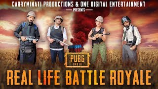 PUBG INDIA REAL LIFE BATTLE ROYALE [upl. by Ahsiuq678]