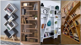 Wooden Bookshelf Organization Ideas Bookcase Design  Book Rack Design Ideas [upl. by Melesa]