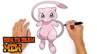 How to Draw Pokemon  Mew [upl. by Waylan626]