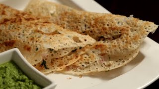 Instant Rava Dosa Recipe  Quick Semolina Dosa Recipe – South Indian Cuisine  Ruchis Kitchen [upl. by Ynaiffit]