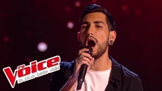 Dilomé  «Savoir Aimer» Florent Pagny  The Voice 2017  Live [upl. by Heyer]