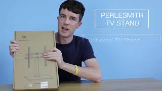 UNBOXING  PERLESMITH PSTVS04 TV STAND [upl. by Eirehc]