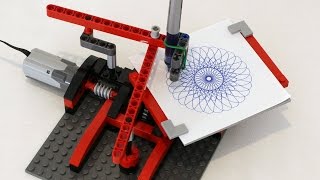 LEGO Drawing Machine Spirograph [upl. by Pepi]