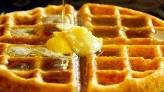 Classic Waffles Recipe [upl. by Andres]