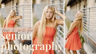 BEHIND THE SCENES How to Pose for Senior Photography [upl. by Karalynn]