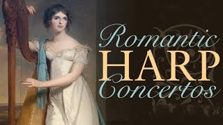 Romantic Harp Concertos  Handel MozartClassical Playlist [upl. by Schild]