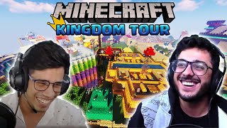 ​CarryMinati Visited My Kingdom  Minecraft Highlights [upl. by Erda54]