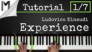 Experience  Ludovico Einaudi  Full Piano Tutorial Part 17 [upl. by Flanagan265]