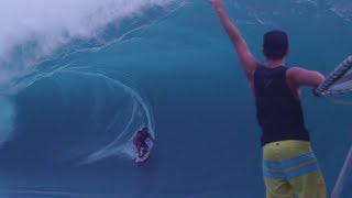 Surfing the Heaviest Wave in the World  Teahupoo [upl. by Hsinam422]