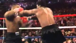 MIKE TYSON first title fight [upl. by Yrollam]