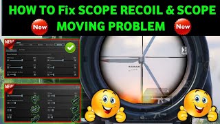 SCOPE RECOIL CONTROL Sensitivity Settings in PUBG MOBILE amp BGMI 2024  pubg scope setting [upl. by Elwee]