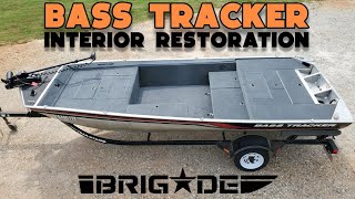 Bass Tracker Full Interior Restoration [upl. by Zashin480]