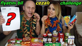 FİYATINI BİL CHALLENGE  CEZALI KOMİK VİDEO RUKİYE ÇETİNKAYA [upl. by Reiniar278]