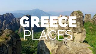 10 Best Places to Visit in Greece  Travel Video [upl. by Einwahs]