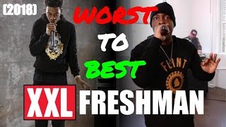 ALL 80 XXL Freshman Cyphers RANKED from Worst to Best UPDATED 2018 [upl. by Law]