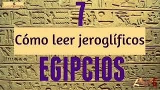 Cómo leer JEROGLÍFICOS EGIPCIOS  Los pronombres egipcios 7  LauraEgiptología [upl. by Christin]