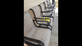 How to repair patio chairs [upl. by Brazee]