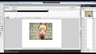 inserting audio in macromedia [upl. by Lledrev435]