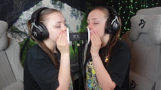 ASMR  Twin ear licking  double sided ASMR [upl. by Reynolds]