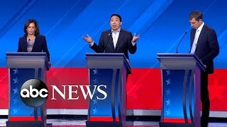 Democratic candidates debate Education  ABC News [upl. by Zebulen]