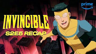 Invincible Season 2 Episode 5 Breakdown  Prime Video [upl. by Neerac86]