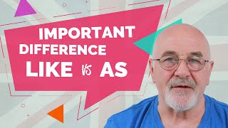 Difference between LIKE and AS  an English grammar lesson englishlessons [upl. by Margareta]